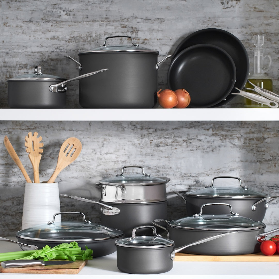 Cuisinart® 17 Piece Chef’s Classic ™ Nonstick Hard Anodized Set