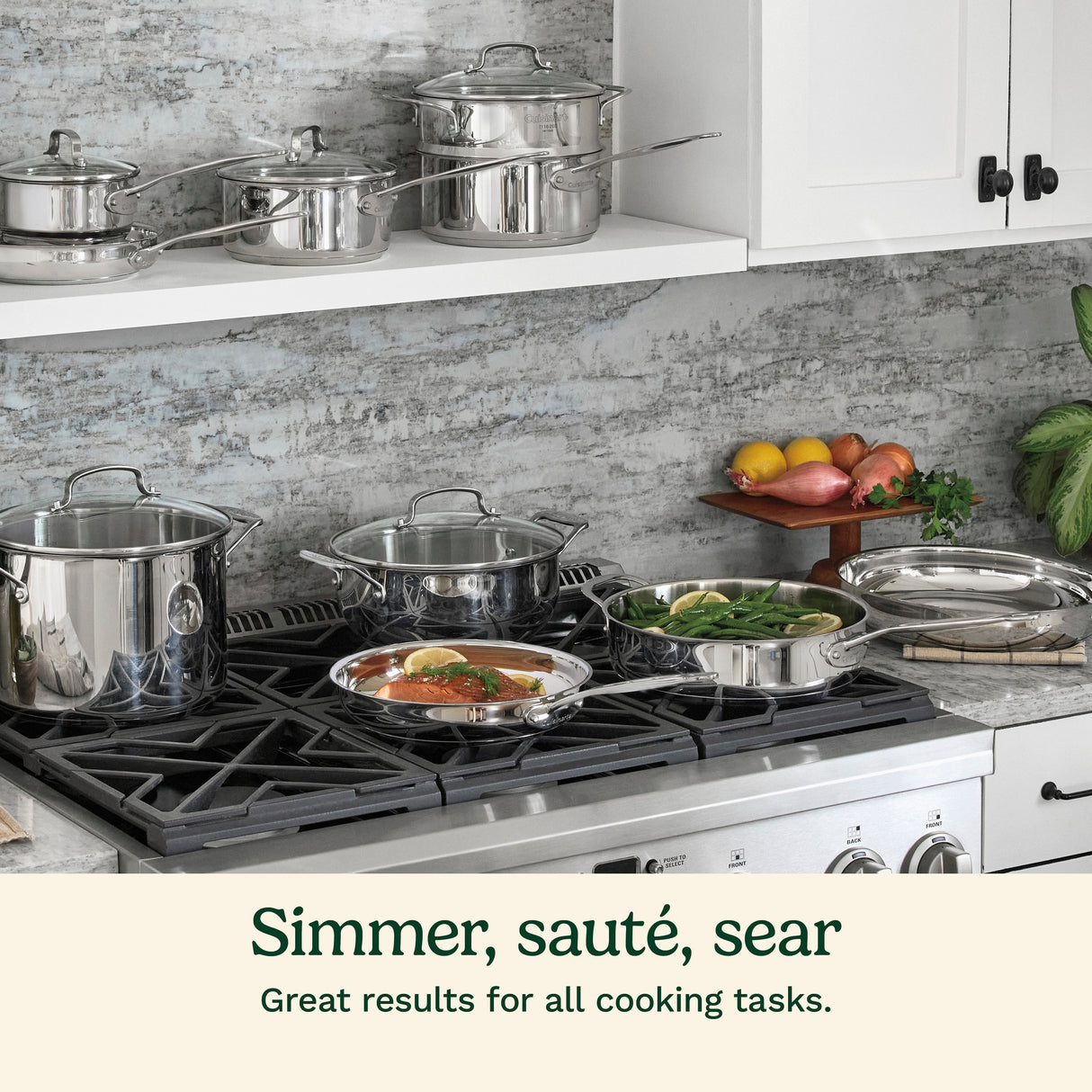 Cuisinart® Chef's Classic™ Stainless 17 Piece Chef's Classic Stainless Set