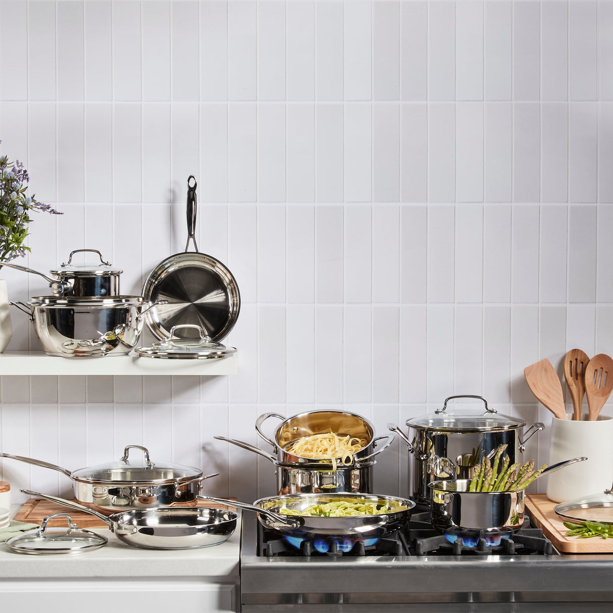 Cuisinart® Chef's Classic™ Stainless 17 Piece Chef's Classic Stainless Set