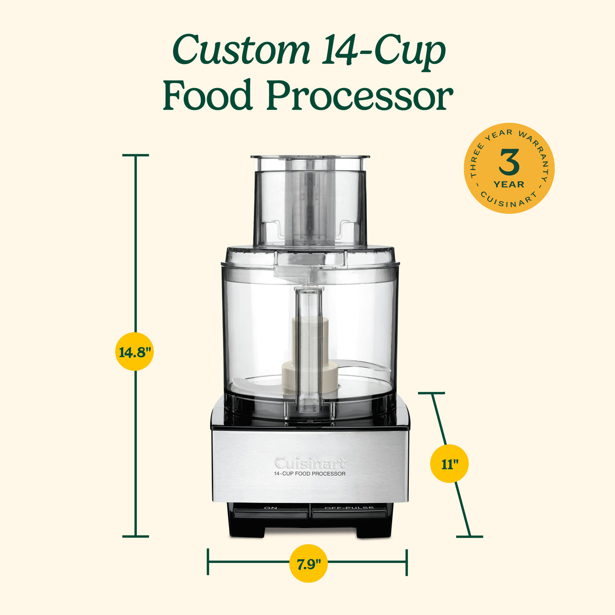 Cuisinart® Custom 14 Cup Food Processor