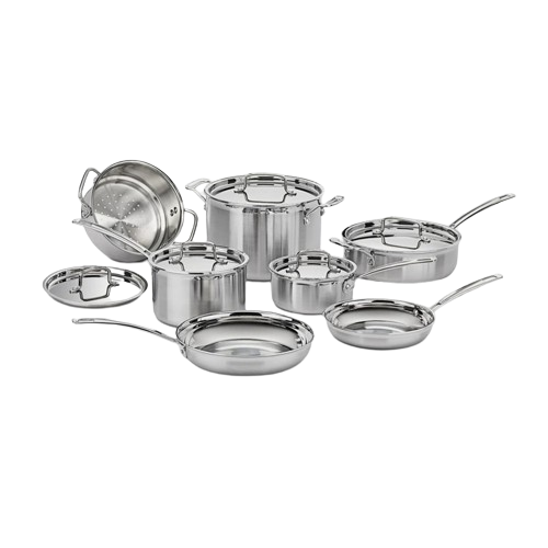 Cuisinart® MultiClad Pro Triple Ply Stainless Cookware 12 Piece Set