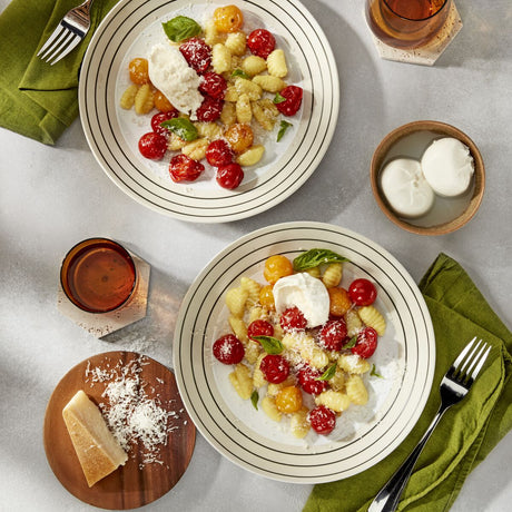 Air Fried Gnocchi with Burst Tomatoes