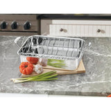 Cuisinart® Chef's Classic™ Stainless 16" Roasting Pan with Rack