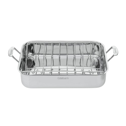 Cuisinart® Chef's Classic™ Stainless 16" Roasting Pan with Rack