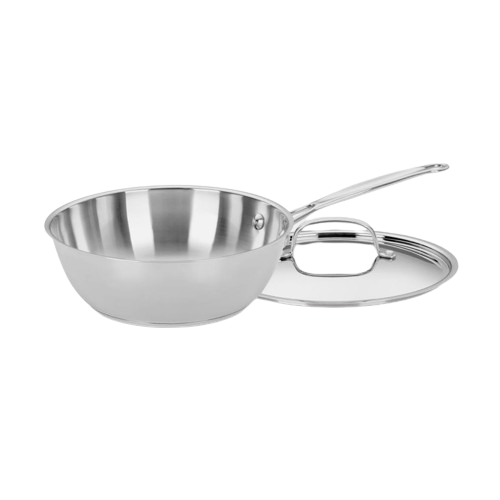 Cuisinart® Chef's Classic™ Stainless 3 Quart Chef's Pan with Cover