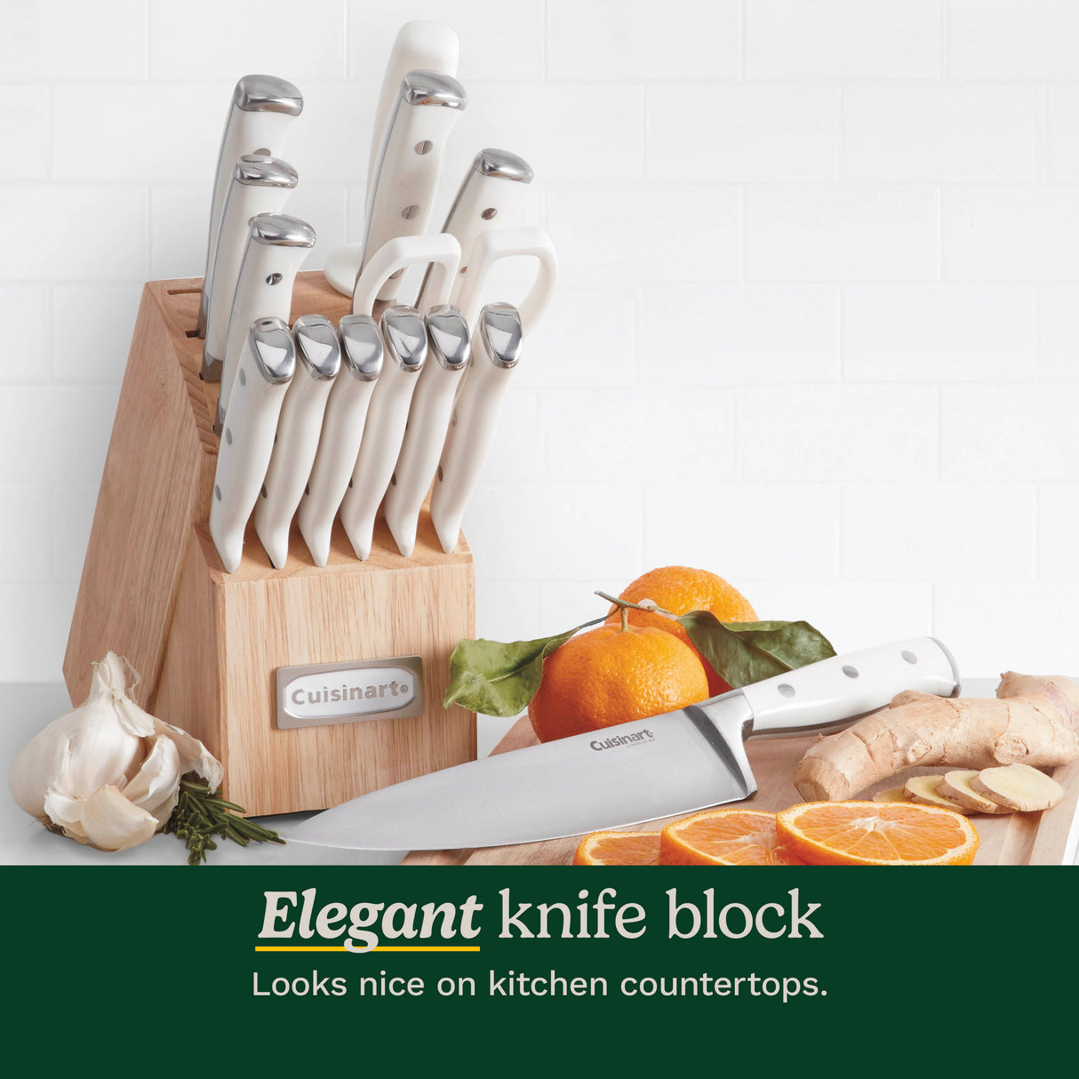 Cuisinart® Triple Rivet 15 Piece Knife Block Set
