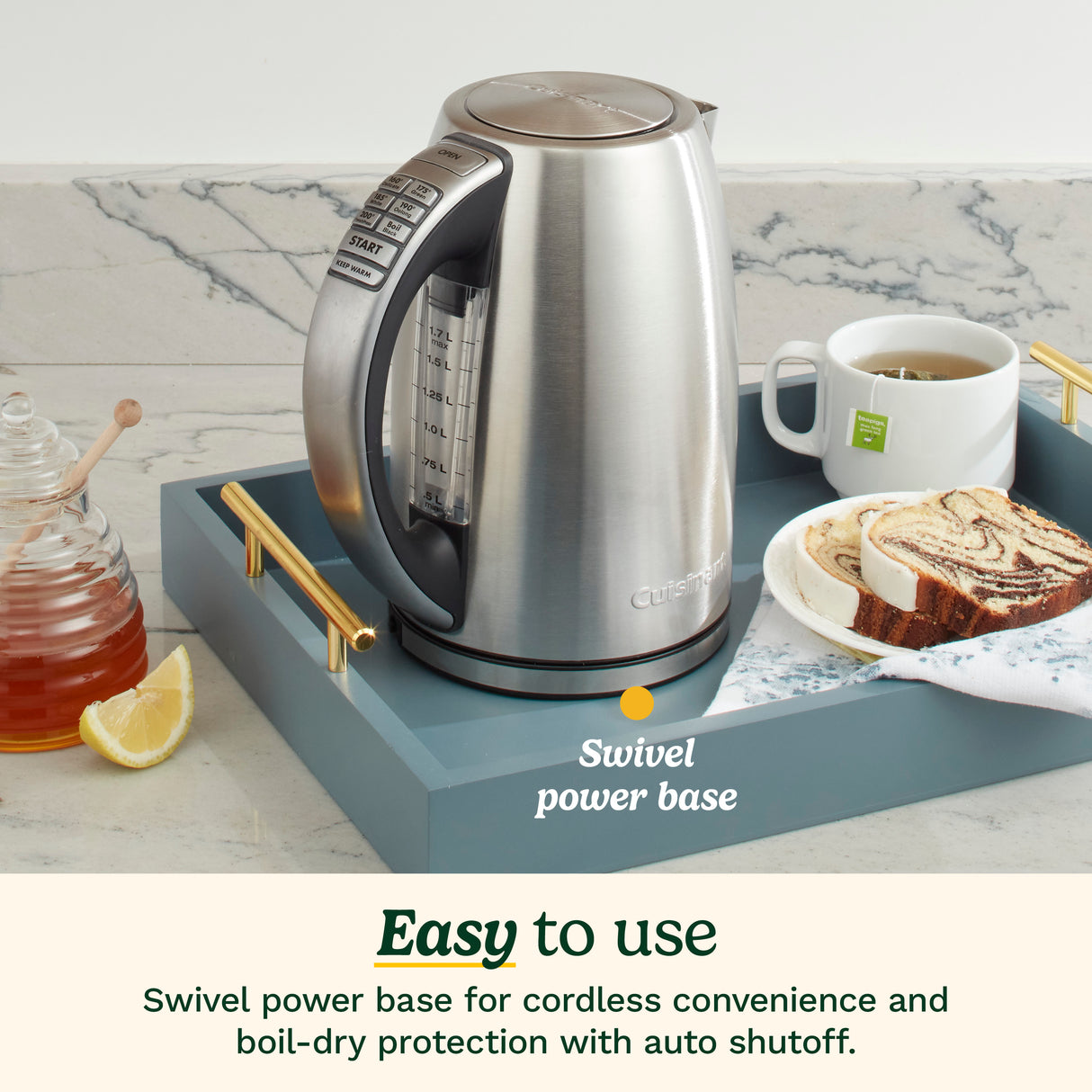 Cuisinart® PerfecTemp® Cordless Electric Kettle