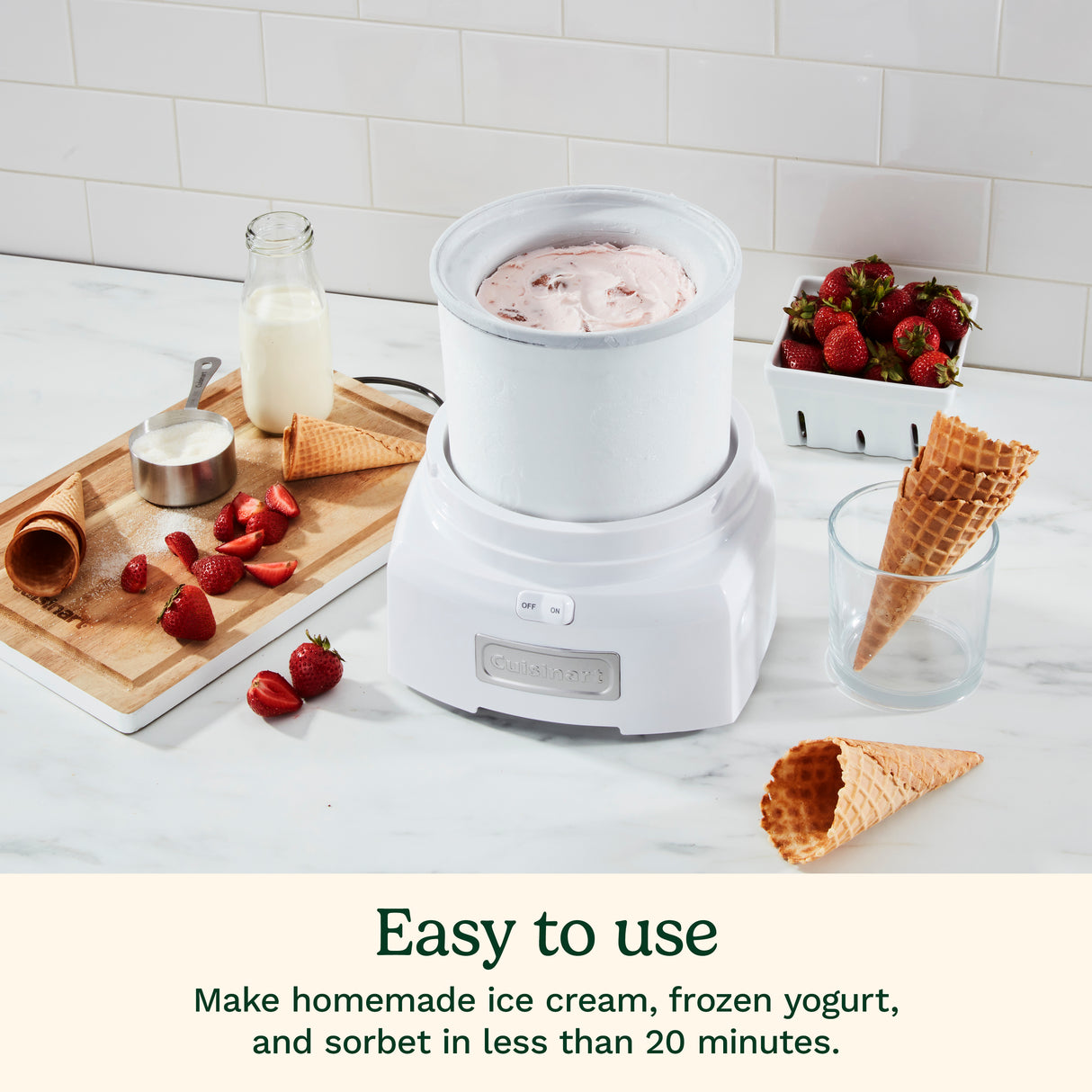 Cuisinart® Frozen Yogurt - Ice Cream & Sorbet Maker