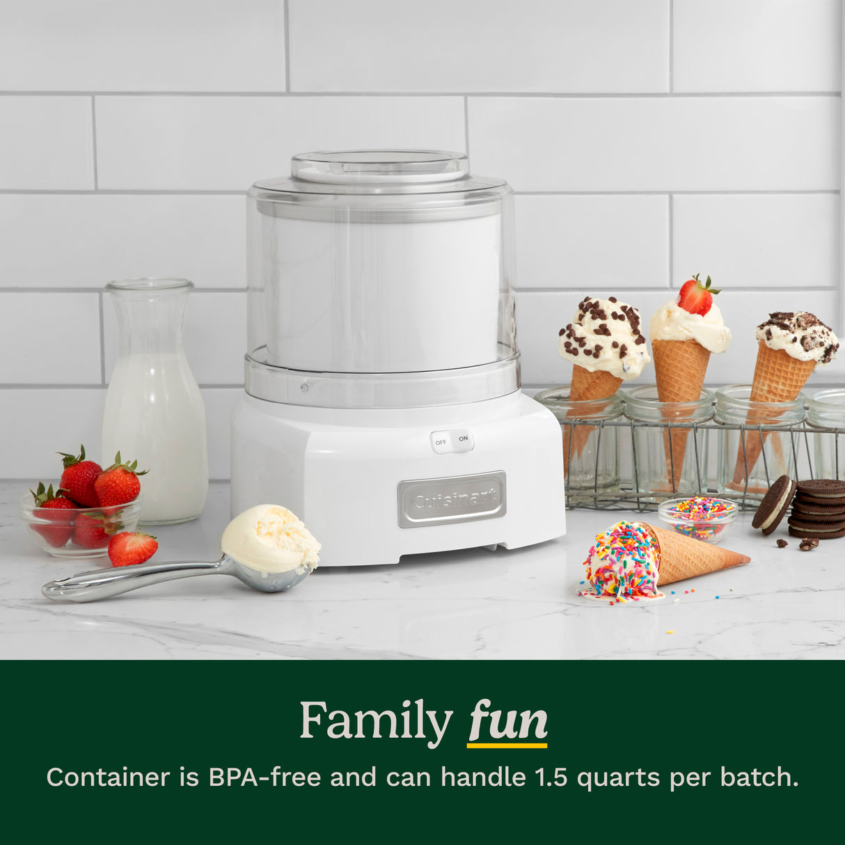 Cuisinart® Frozen Yogurt - Ice Cream & Sorbet Maker