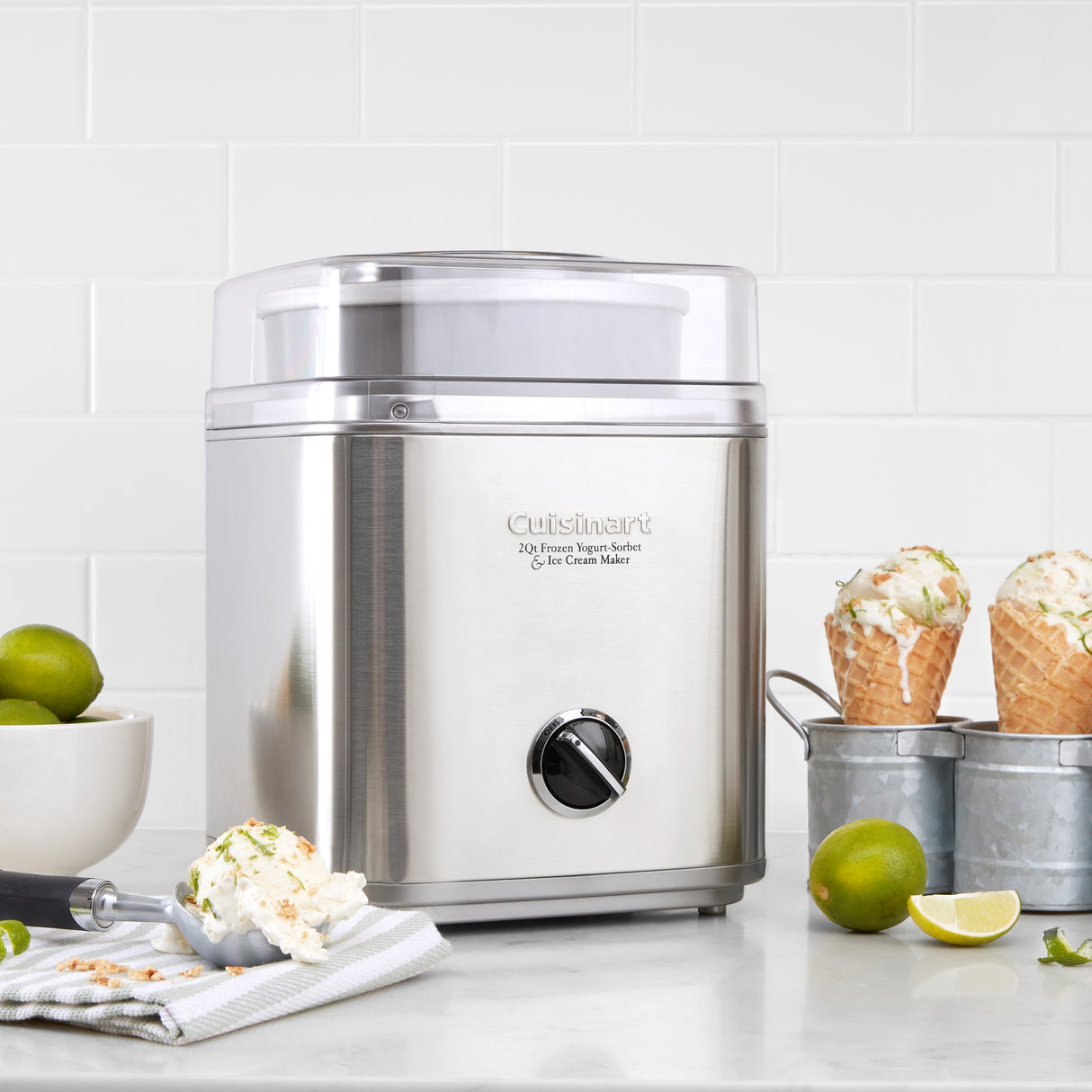 Cuisinart® Pure Indulgence 2 Quart Frozen Yogurt-Sorbet & Ice Cream Maker