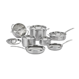 Cuisinart® MultiClad Pro Triple Ply Stainless Cookware 12 Piece Set