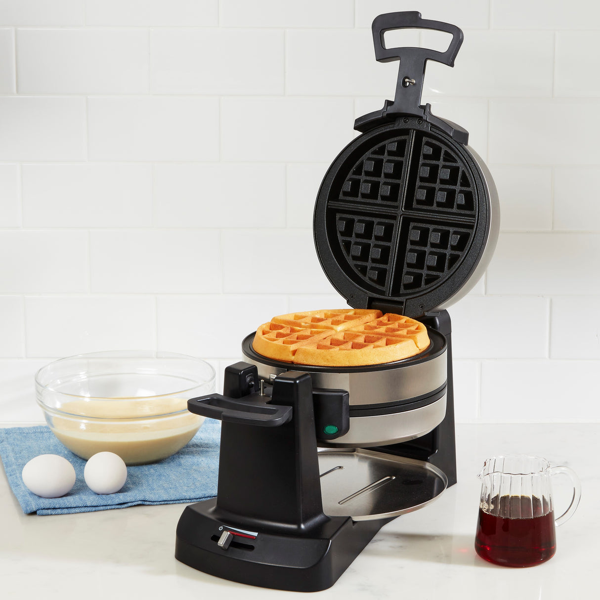 Cuisinart® Double Flip Belgian Waffle Maker
